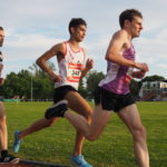 Flavien Szot sur 5000m aux championnats du secteur Ouest d'Occitanie sur piste 2019 à Toulouse
