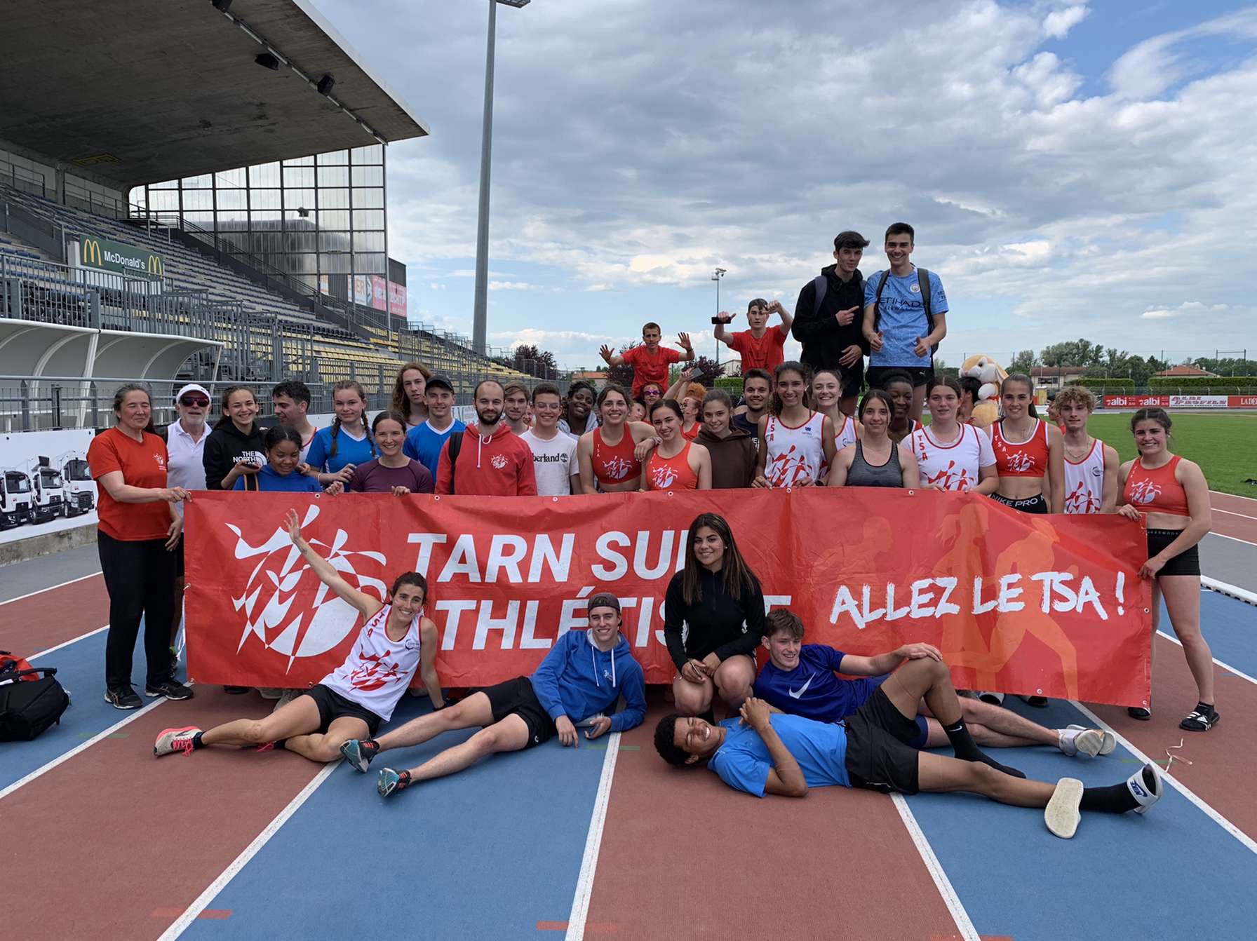 Premier tour interclubs à Albi