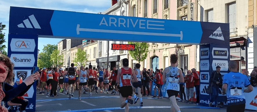 Course en 36’18, j’ai surpris la photographe à l’arrivée